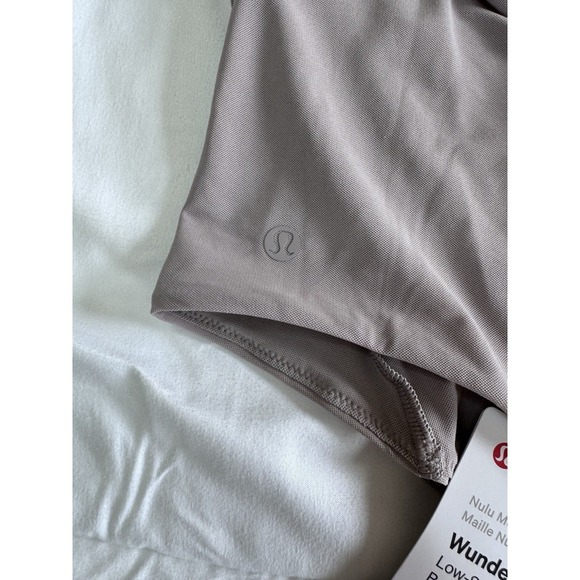 New Lululemon Wundermost Ultra Soft Nulu Mesh Scoop-Back Bodysuit - MUGR  Medium - Picture 5 of 9